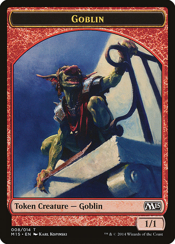 Goblin Token [Magic 2015 Tokens] | Card Merchant Takapuna