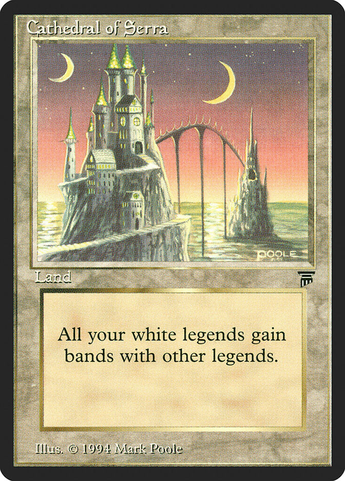 Cathedral of Serra [Legends] | Card Merchant Takapuna