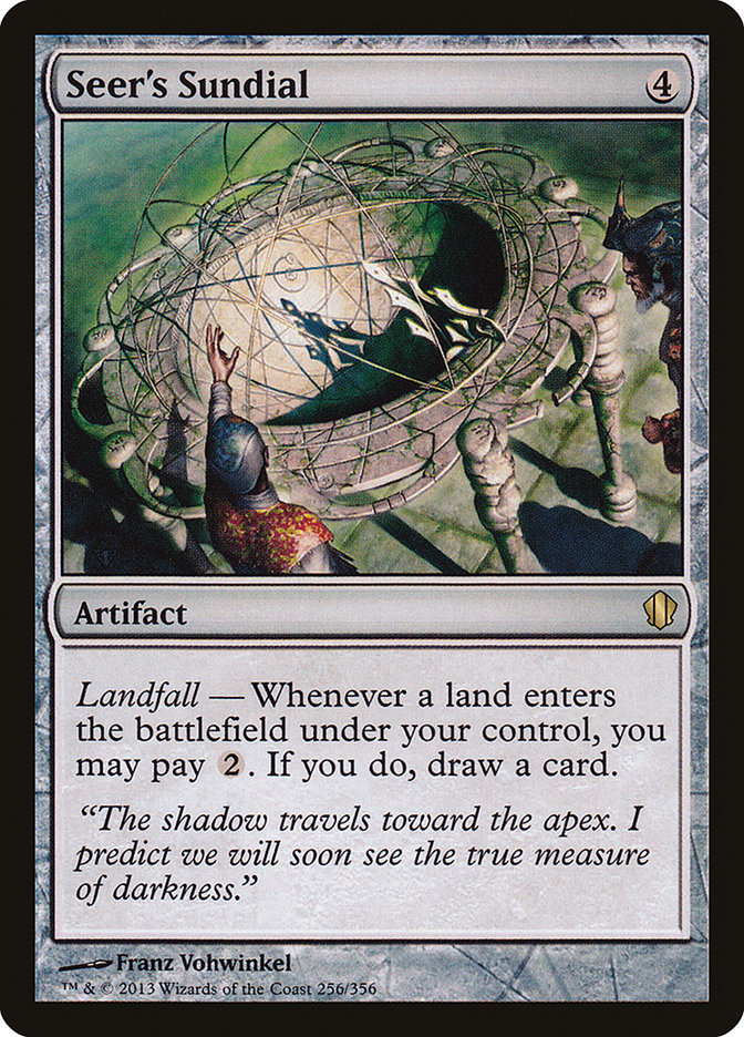 Seer's Sundial [Commander 2013] | Card Merchant Takapuna