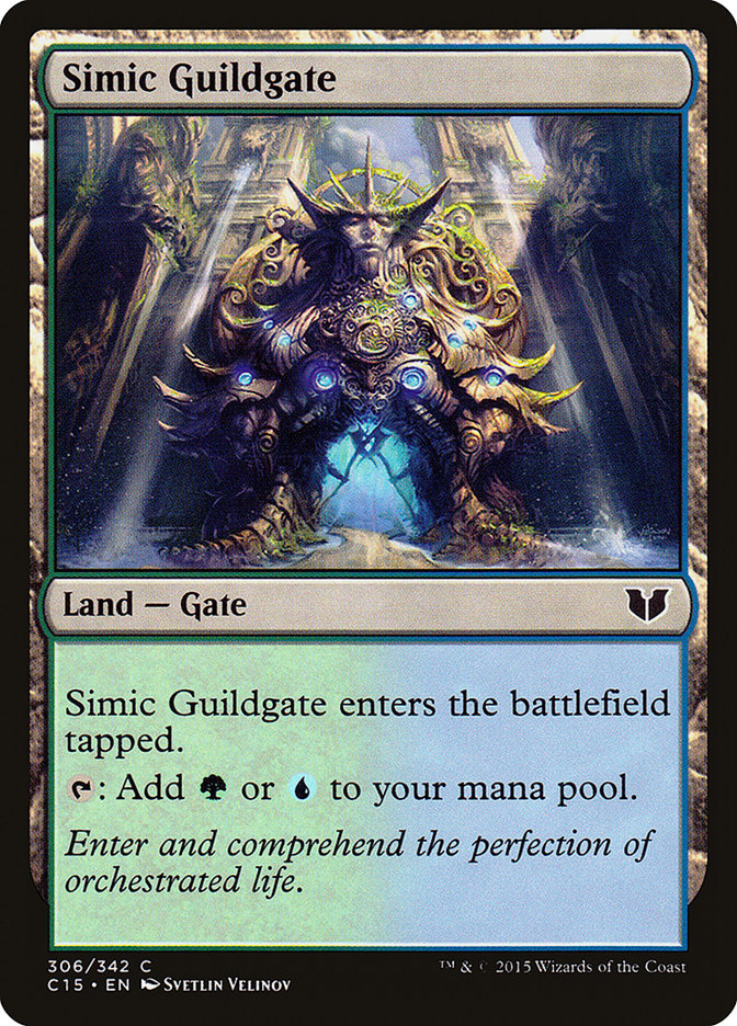 Simic Guildgate [Commander 2015] | Card Merchant Takapuna