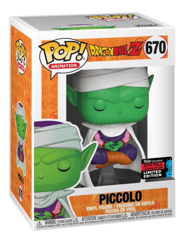 NYCC Dragonball Z - Piccolo in Lotus Position Pop! 670 | Card Merchant Takapuna