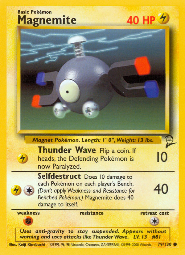 Magnemite (79/130) [Base Set 2] | Card Merchant Takapuna