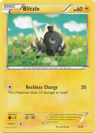 Blitzle (12/30) [XY: Trainer Kit 3 - Pikachu Libre] | Card Merchant Takapuna