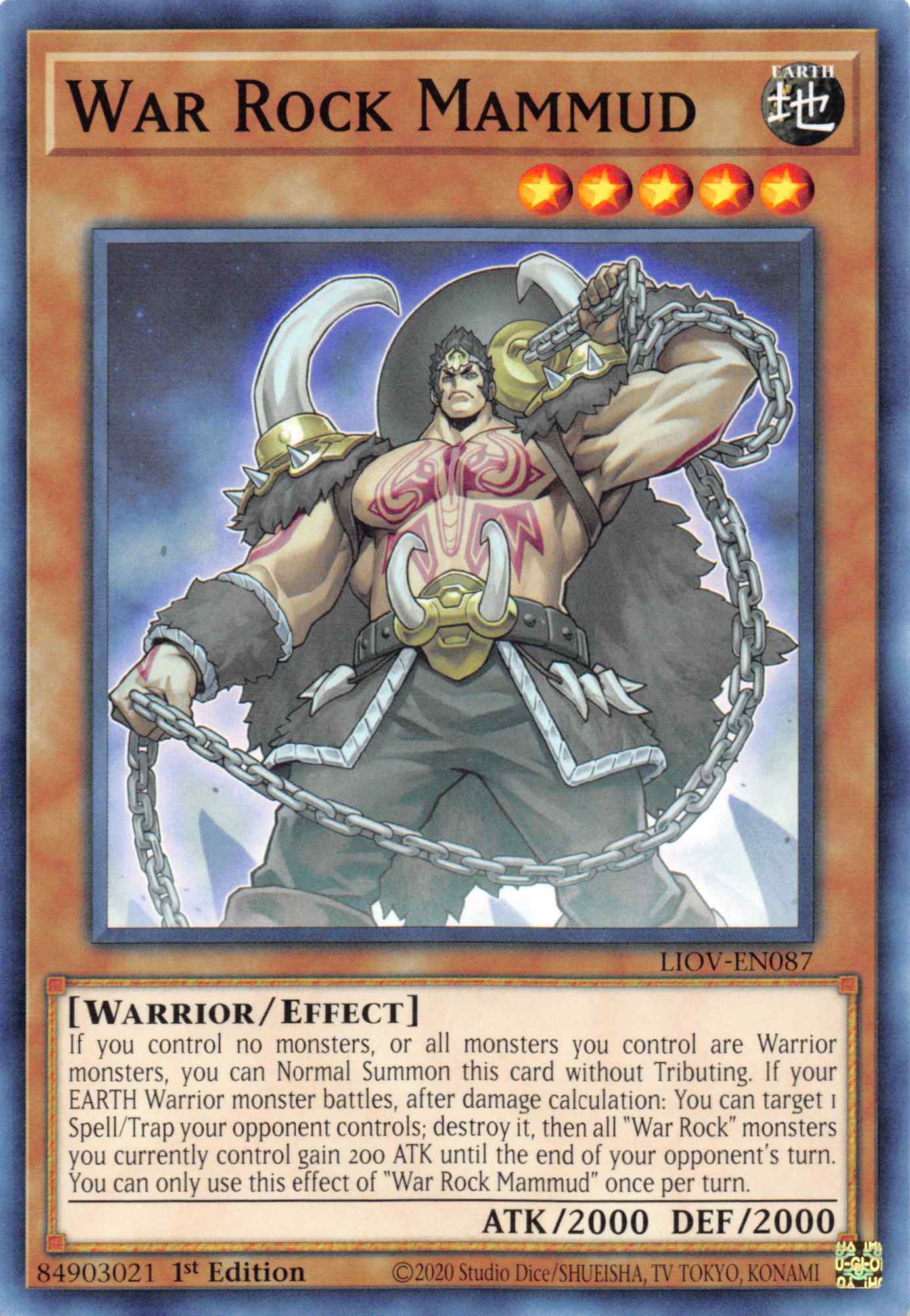 War Rock Mammud [LIOV-EN087] Common | Card Merchant Takapuna