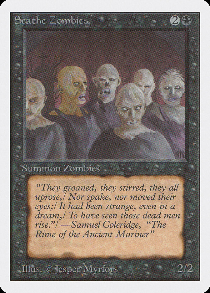 Scathe Zombies [Unlimited Edition] | Card Merchant Takapuna