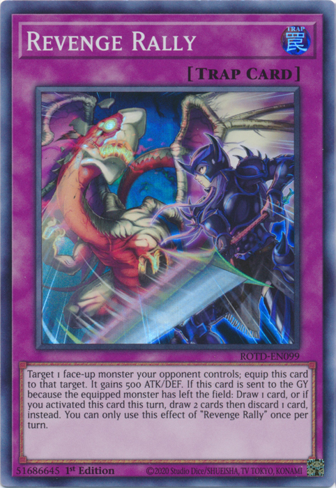 Revenge Rally [ROTD-EN099] Super Rare | Card Merchant Takapuna