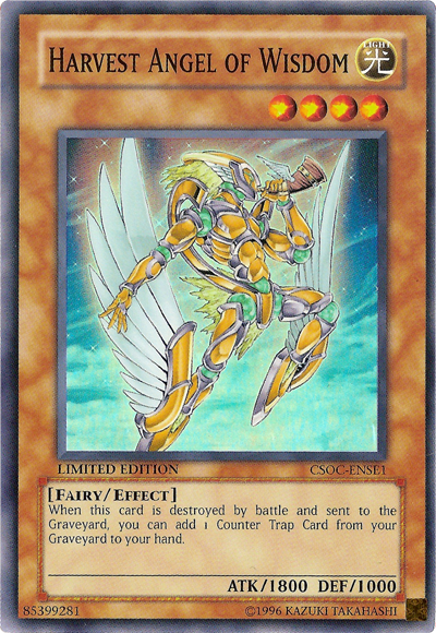 Harvest Angel of Wisdom [CSOC-ENSE1] Super Rare | Card Merchant Takapuna