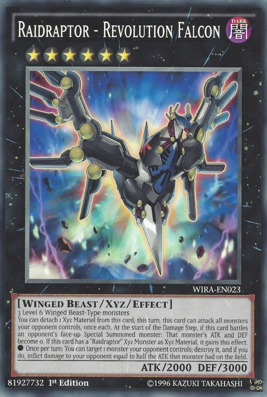 Raidraptor - Revolution Falcon [WIRA-EN023] Common | Card Merchant Takapuna