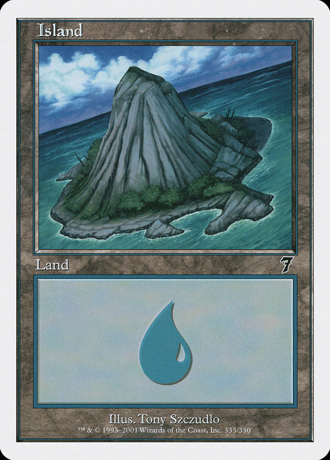 Island (335) [Seventh Edition] | Card Merchant Takapuna