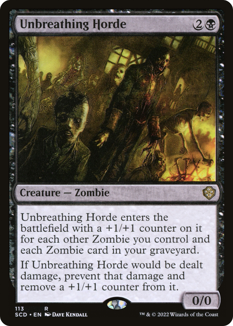 Unbreathing Horde [Starter Commander Decks] | Card Merchant Takapuna