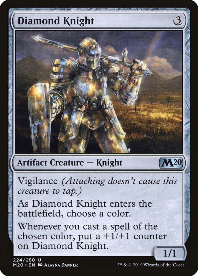 Diamond Knight [Core Set 2020] | Card Merchant Takapuna