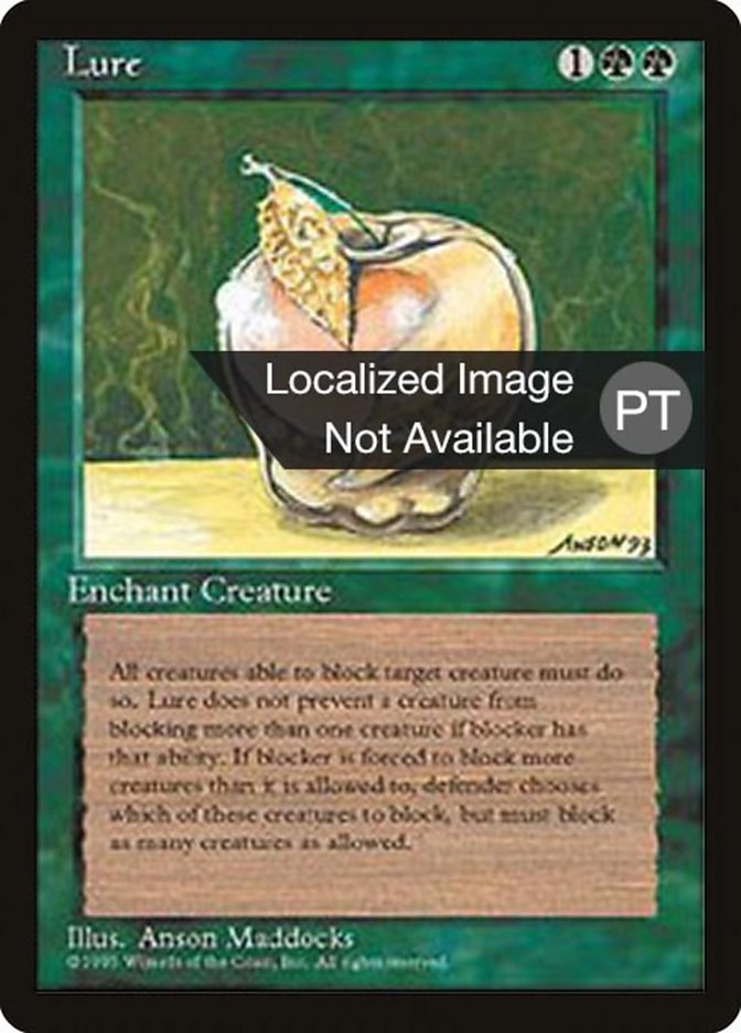 Lure [Fourth Edition (Foreign Black Border)] | Card Merchant Takapuna