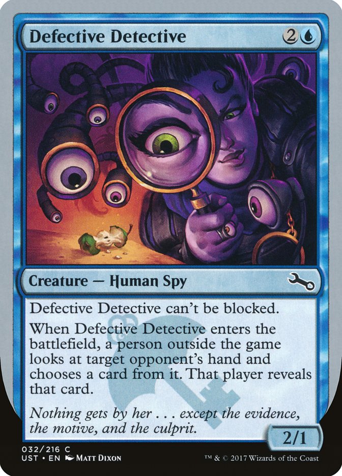 Defective Detective [Unstable] | Card Merchant Takapuna