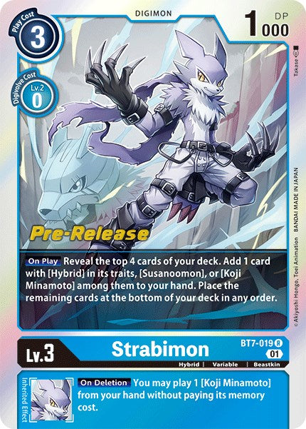 Strabimon [BT7-019] [Next Adventure Pre-Release Cards] | Card Merchant Takapuna