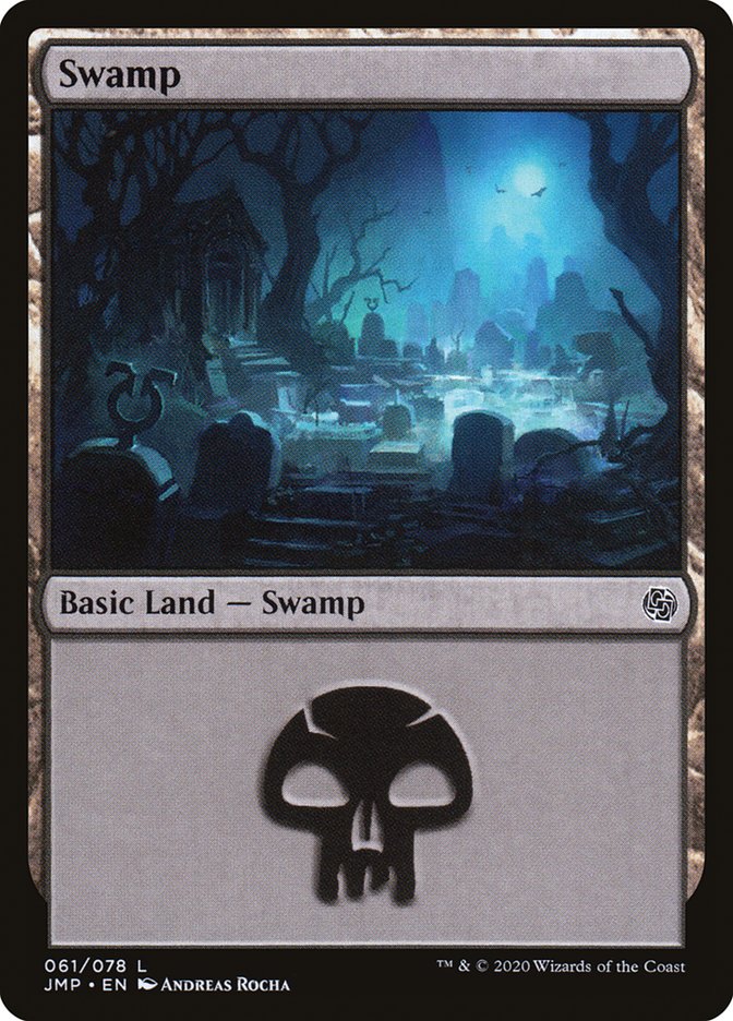 Swamp (61) [Jumpstart] | Card Merchant Takapuna