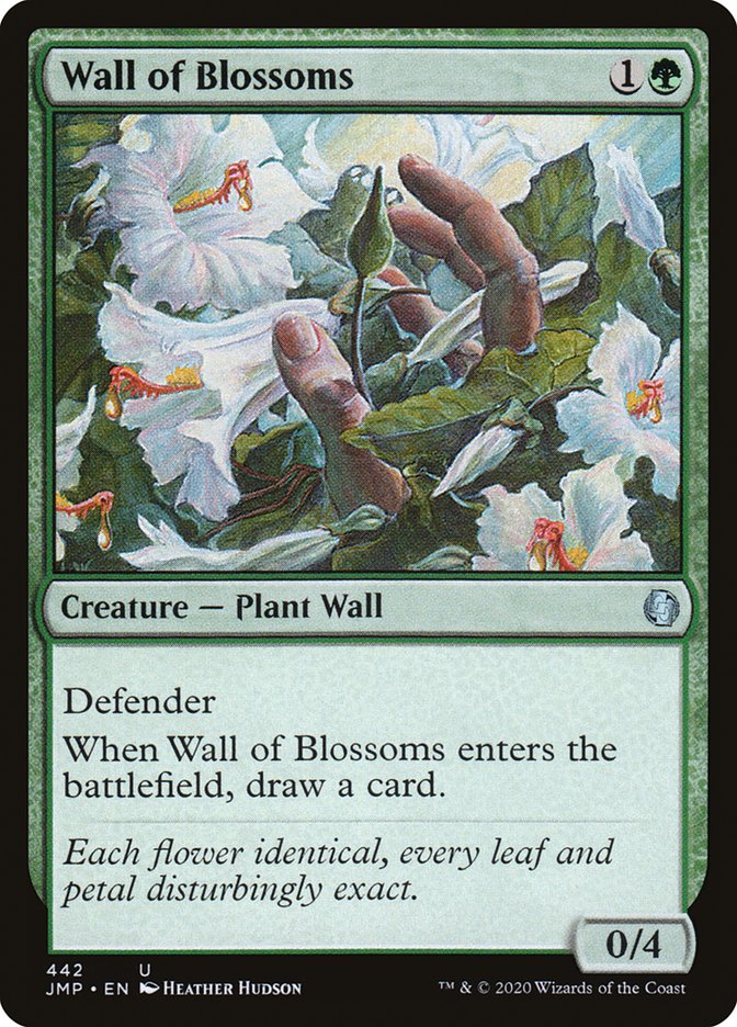 Wall of Blossoms [Jumpstart] | Card Merchant Takapuna