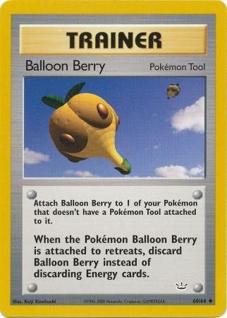 Balloon Berry (60/64) [Neo Revelation Unlimited] | Card Merchant Takapuna