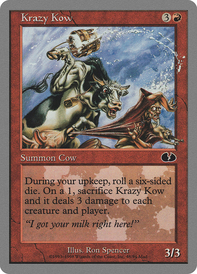 Krazy Kow [Unglued] | Card Merchant Takapuna