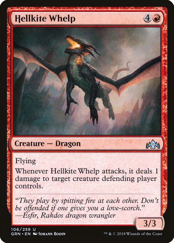 Hellkite Whelp [Guilds of Ravnica] | Card Merchant Takapuna