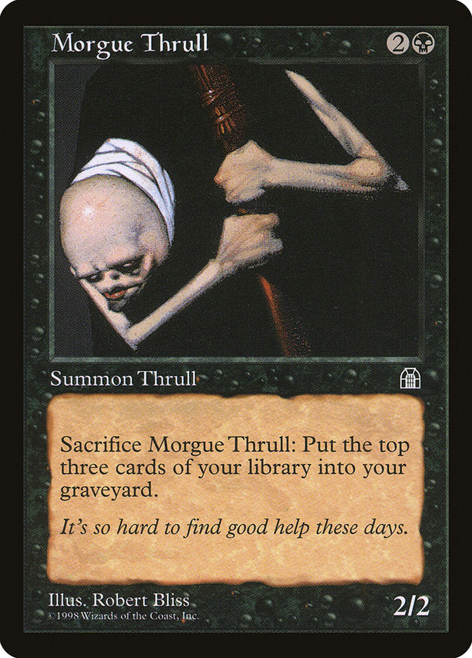 Morgue Thrull [Stronghold] | Card Merchant Takapuna