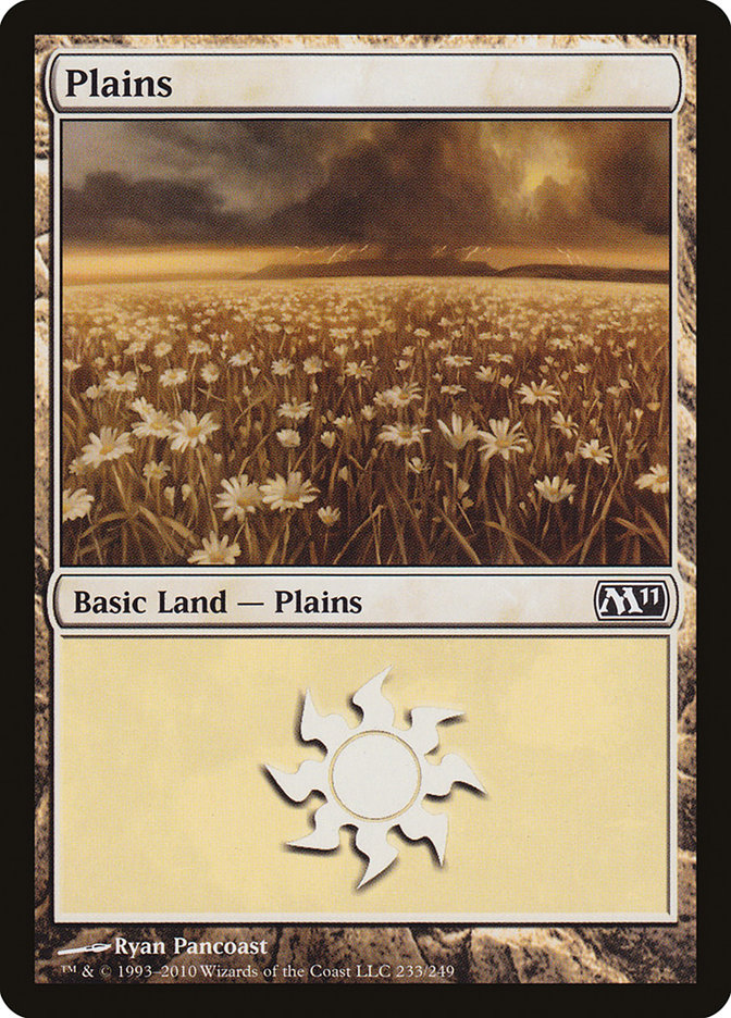 Plains (233) [Magic 2011] | Card Merchant Takapuna