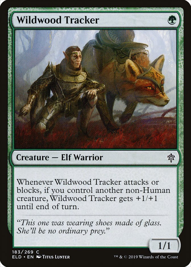 Wildwood Tracker [Throne of Eldraine] | Card Merchant Takapuna