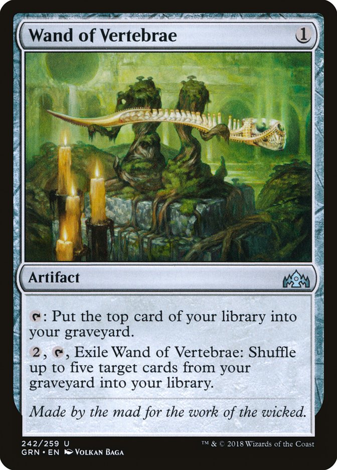 Wand of Vertebrae [Guilds of Ravnica] | Card Merchant Takapuna