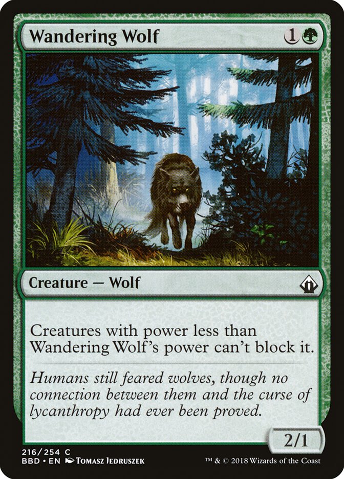 Wandering Wolf [Battlebond] | Card Merchant Takapuna