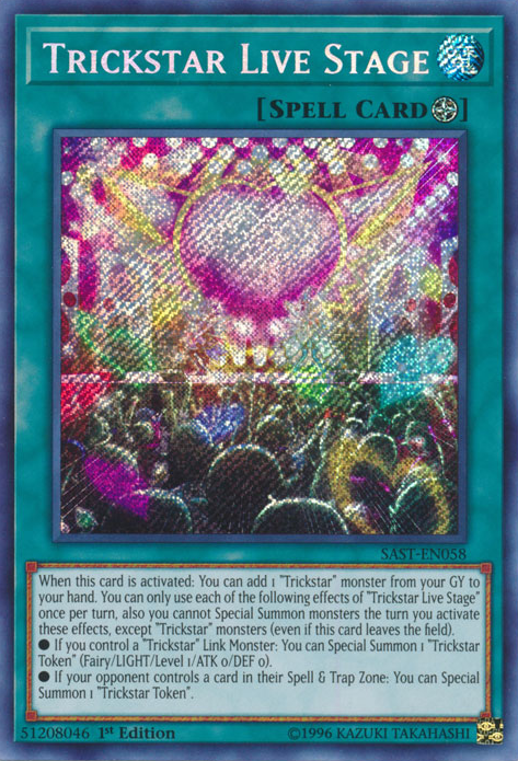 Trickstar Live Stage [SAST-EN058] Secret Rare | Card Merchant Takapuna