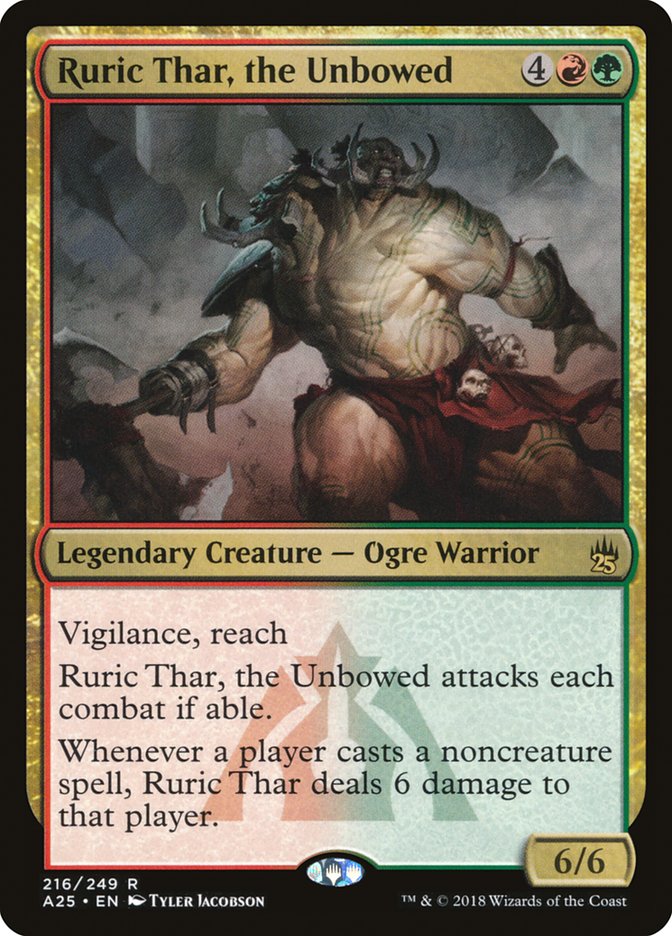 Ruric Thar, the Unbowed [Masters 25] | Card Merchant Takapuna