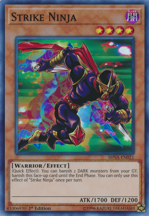 Strike Ninja [SHVA-EN021] Super Rare | Card Merchant Takapuna