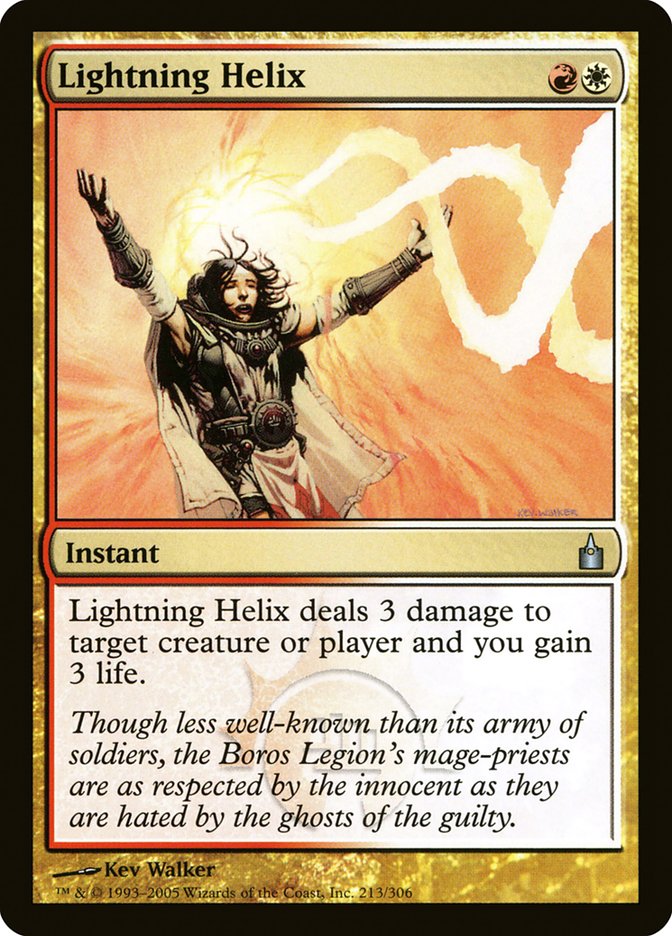 Lightning Helix [Ravnica: City of Guilds] | Card Merchant Takapuna