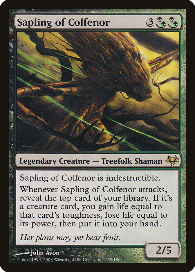 Sapling of Colfenor [Eventide] | Card Merchant Takapuna