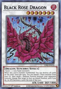 Black Rose Dragon (Blue) [LDS2-EN110] Ultra Rare | Card Merchant Takapuna