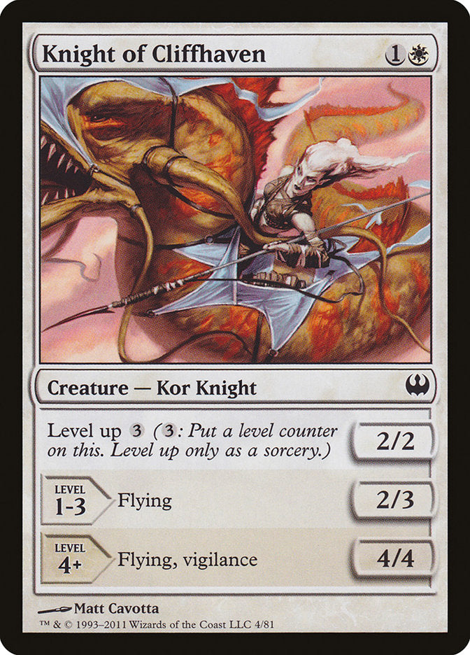 Knight of Cliffhaven [Duel Decks: Knights vs. Dragons] | Card Merchant Takapuna