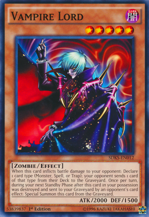 Vampire Lord [SDKS-EN012] Common | Card Merchant Takapuna