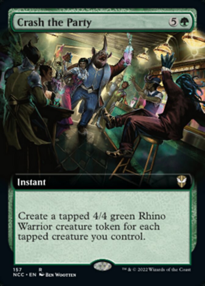 Crash the Party (Extended Art) [Streets of New Capenna Commander] | Card Merchant Takapuna