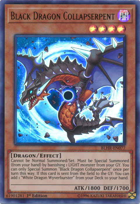 Black Dragon Collapserpent [BLHR-EN077] Ultra Rare | Card Merchant Takapuna