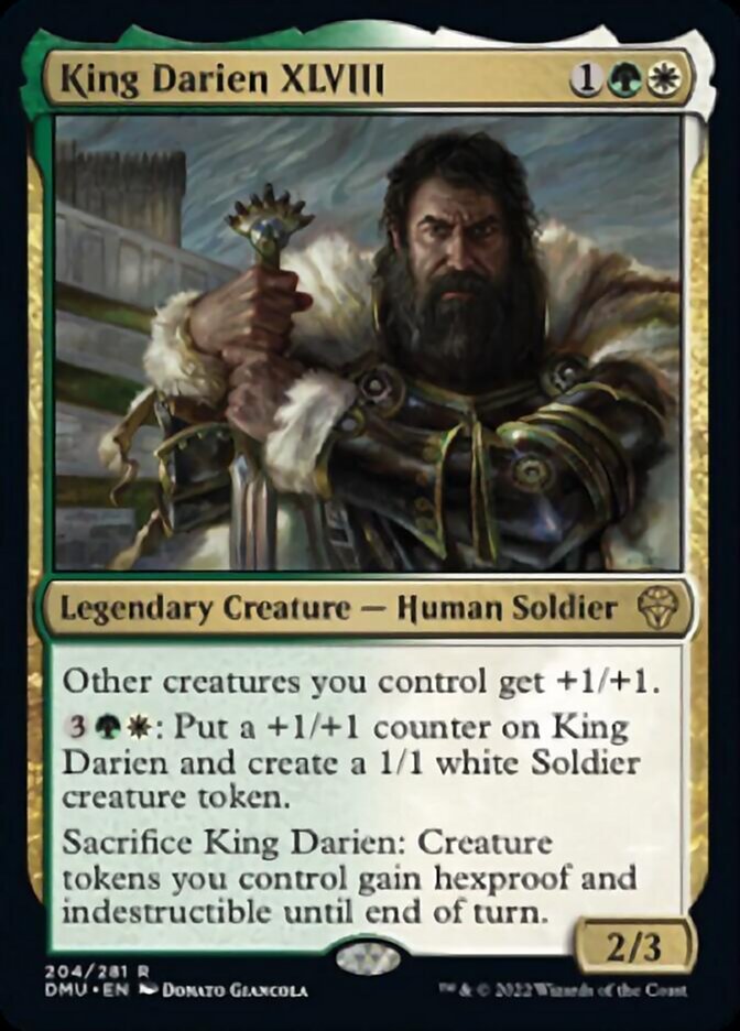 King Darien XLVIII [Dominaria United] | Card Merchant Takapuna