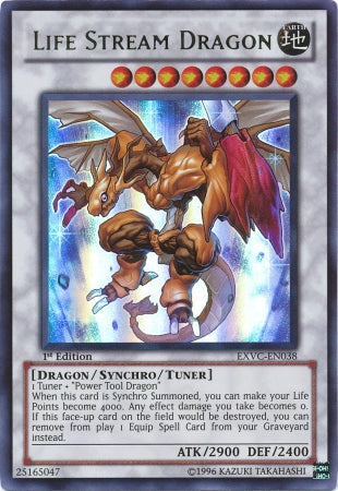 Life Stream Dragon [EXVC-EN038] Ultra Rare | Card Merchant Takapuna