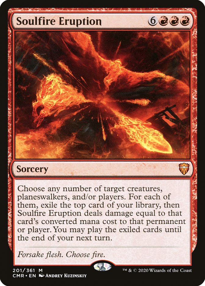 Soulfire Eruption [Commander Legends] | Card Merchant Takapuna