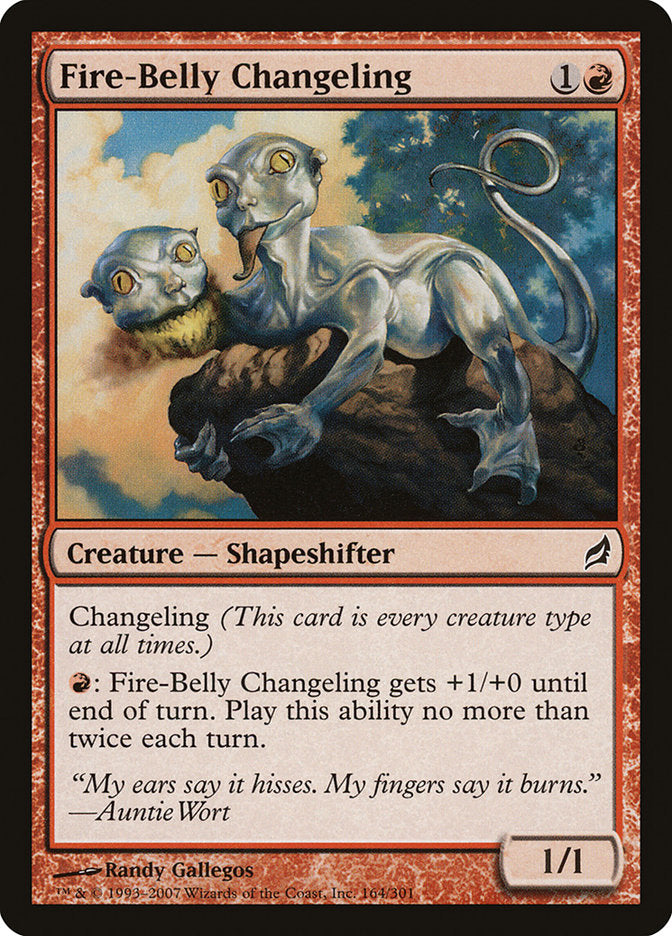 Fire-Belly Changeling [Lorwyn] | Card Merchant Takapuna