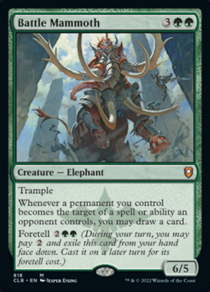 Battle Mammoth [Commander Legends: Battle for Baldur's Gate] | Card Merchant Takapuna