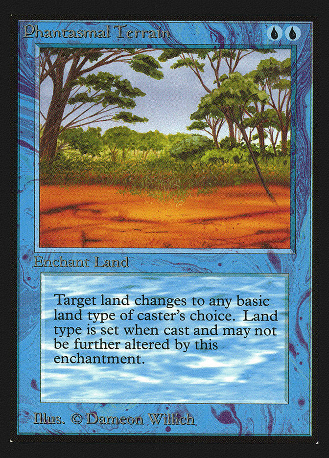 Phantasmal Terrain [International Collectors' Edition] | Card Merchant Takapuna