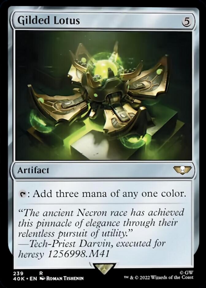 Gilded Lotus [Warhammer 40,000] | Card Merchant Takapuna