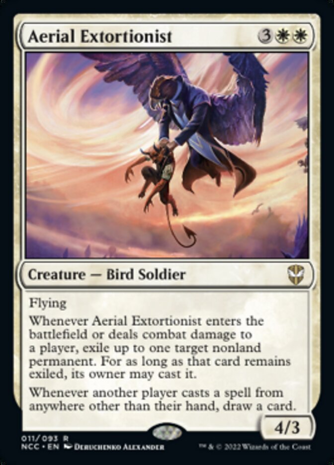 Aerial Extortionist [Streets of New Capenna Commander] | Card Merchant Takapuna