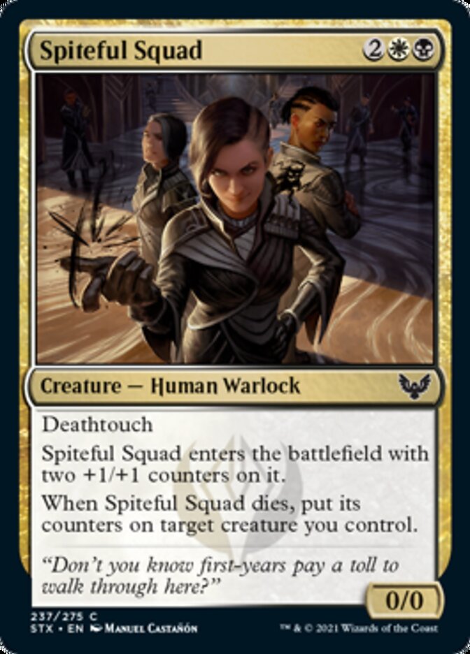 Spiteful Squad [Strixhaven: School of Mages] | Card Merchant Takapuna