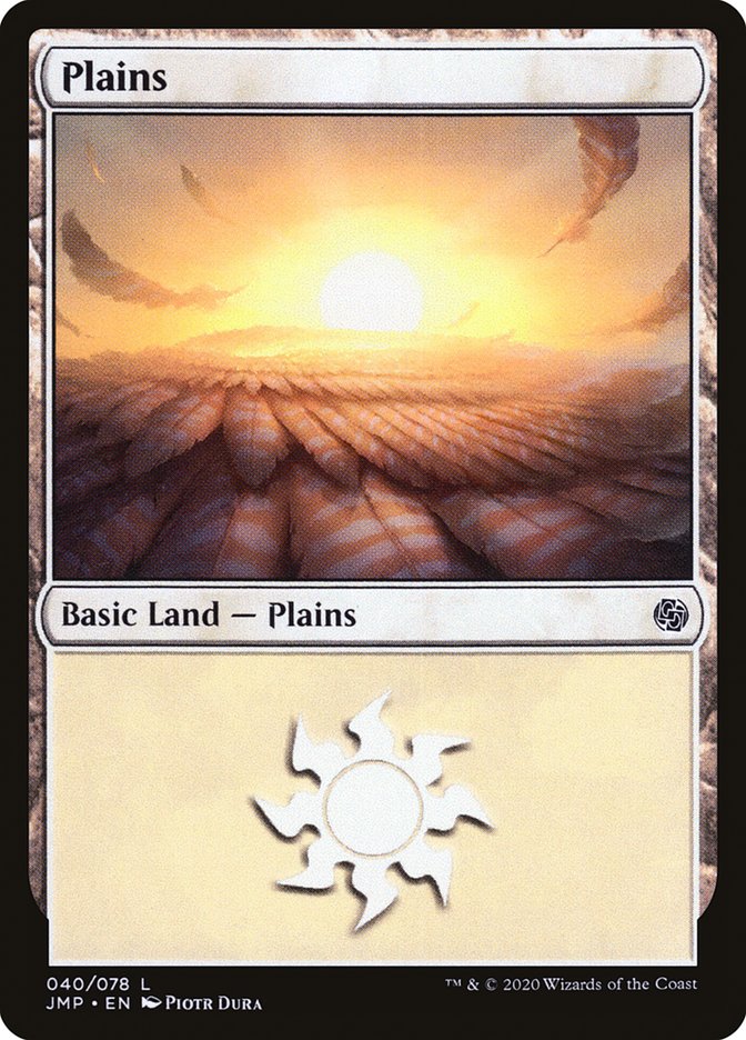 Plains (40) [Jumpstart] | Card Merchant Takapuna