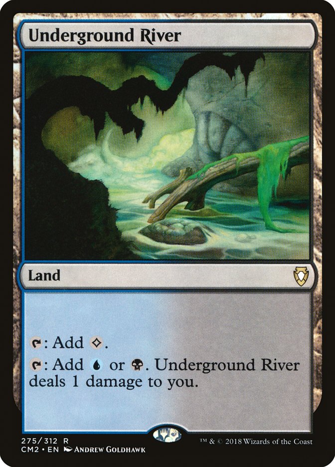 Underground River [Commander Anthology Volume II] | Card Merchant Takapuna