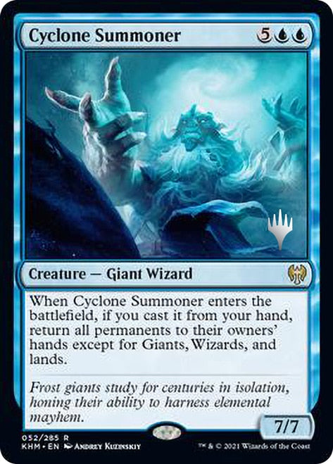 Cyclone Summoner (Promo Pack) [Kaldheim Promos] | Card Merchant Takapuna